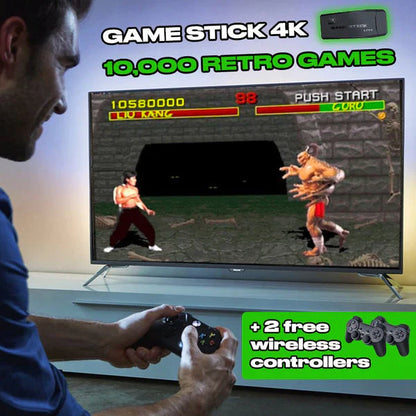 GameStick™ Console - With 10,000 Built-In Retro Games